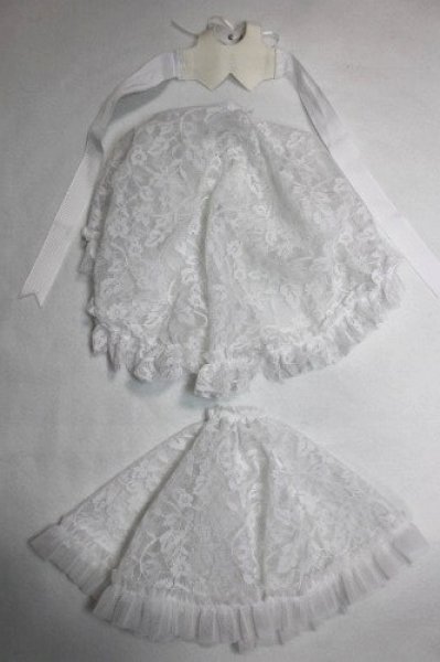 画像2: 幼SD/総レースドレスセット　3人の魔女様製/1/6　30ｃｍ　BJD　MJD　衣装　ドール用 A-26-08-31-087-NY-ZA (2)