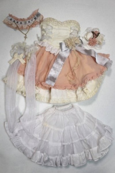 画像1: SD13G/OF:ドレス/1/3　60ｃｍ　BJD　MJD　衣装　ドール用 A-26-09-14-071-NY-ZA (1)