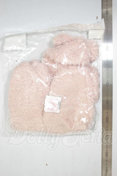 画像2: MSD&MDD/OF：テディベアパジャマ（ストロベリーラテ）・ミニ A-26-08-17-317-NY-ZA (2)