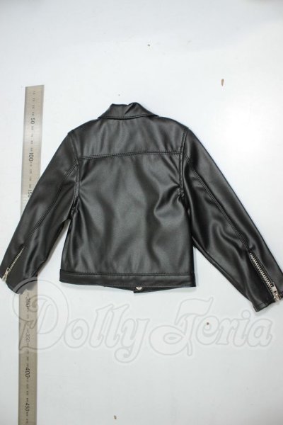 画像2: SDGｒ男の子/ビッグシルエットライダースジャケット A-26-08-17-269-NY-ZA (2)