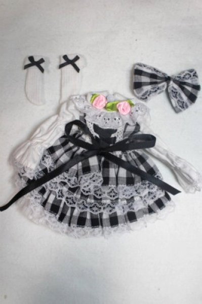 画像1: 幼SD/OF:ワンピース/1/6　30ｃｍ　BJD　MJD　衣装　ドール用 A-26-09-14-049-NY-ZA (1)