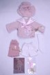 画像1: 幼SD/ふわふわセーラーセット-ピンク×ホワイト/1/6　30ｃｍ　BJD　MJD　衣装　ドール用 A-26-10-12-032-NY-ZA (1)