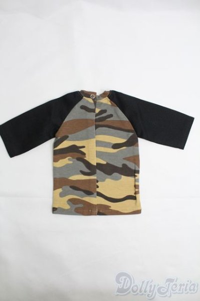 画像2: SD13BOY/OF：メッシュ袖切り替え迷彩カットソー I-25-04-20-3047-KN-ZI (2)