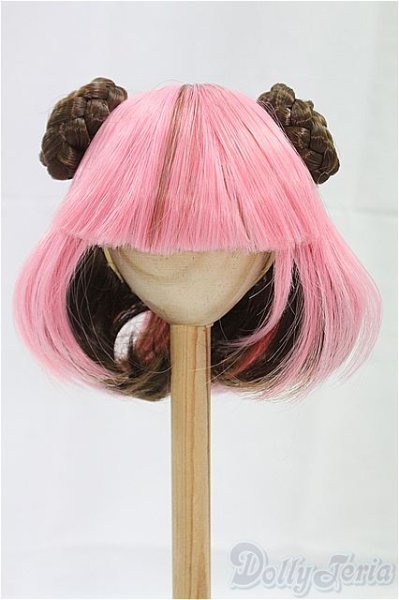 画像1: 8〜9inch/ウィッグ/インチ　BJD　MJD　ドール用 I-25-09-21-108-KN-ZI (1)