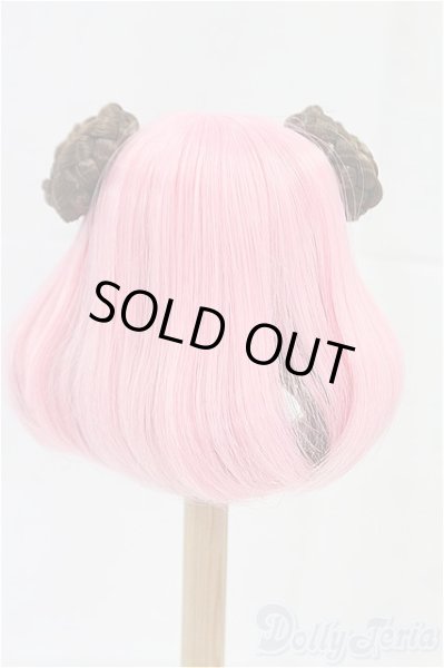 画像3: 8〜9inch/ウィッグ/インチ　BJD　MJD　ドール用 I-25-09-21-108-KN-ZI (3)