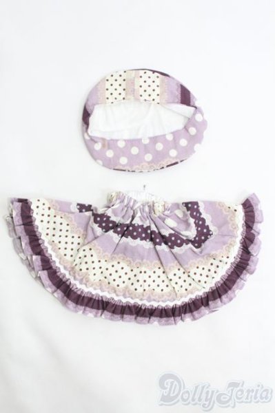 画像2: MSD/OF:ディーラ-製 帽子＆スカート/1/4　40ｃｍ　BJD　MJD　衣装　ドール用 I-25-07-06-2071-KN-ZI (2)