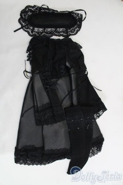 画像2: SD/OF:ディーラー製ゴシックレザードレスセット I-25-06-15-3050-KN-ZI (2)