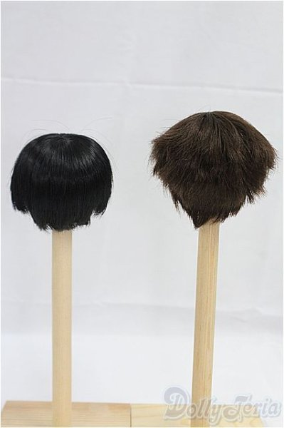 画像2: 6〜7inch/ウィッグ/インチ　BJD　MJD　ドール用 I-25-09-21-094-KD-ZI (2)