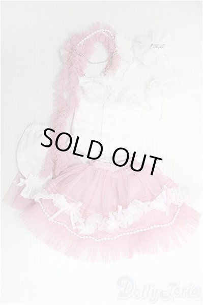 画像2: MSDD/dollhearts製チュールドレスセット I-25-01-12-3088-GN-ZI (2)