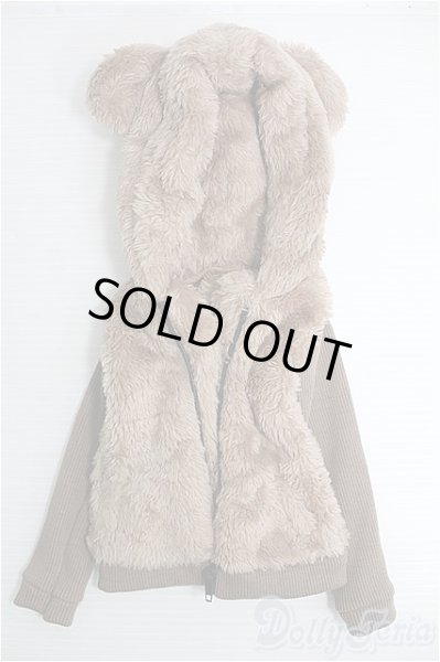 画像1: SD/OF クマ耳パーカー I-25-01-26-2075-TO-ZI (1)