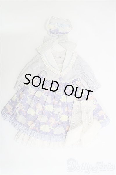 画像1: MSD/OF ドレスセット(BLACK SPHERE様製)/1/4　40ｃｍ　BJD　MJD　衣装　ドール用 I-25-10-26-366-TO-ZI (1)