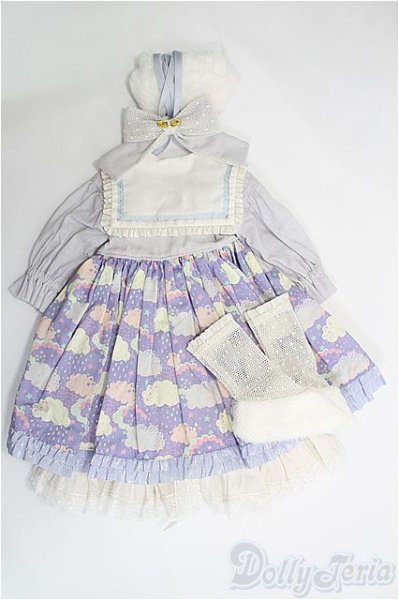 画像2: MSD/OF ドレスセット(BLACK SPHERE様製)/1/4　40ｃｍ　BJD　MJD　衣装　ドール用 I-25-10-26-366-TO-ZI (2)