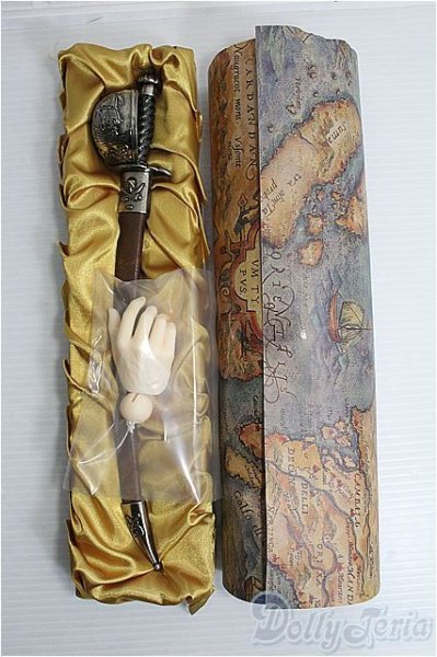 画像2: SD17B/キャプテンセシルの剣＆SD17B剣持ちハンドセット/1/3　70ｃｍ　BJD　MJD　衣装　ドール用 I-25-08-03-316-YB-ZI (2)