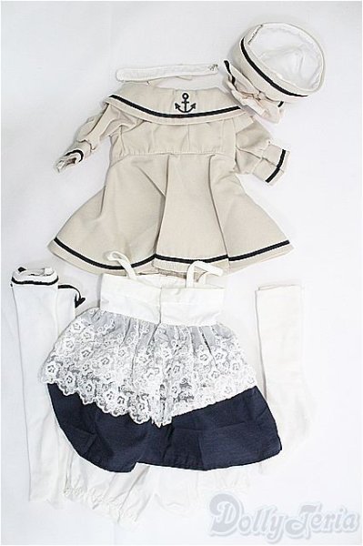 画像2: SD/OF:セーラースタイルワンピース:VOLKS製 I-25-03-16-2049-TO-ZI (2)