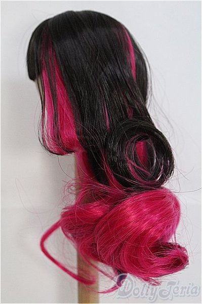 画像2: 9-10inch/ウィッグ I-25-04-06-1044-YB-ZI (2)