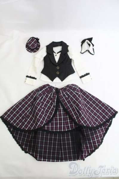 画像1: SD/OF：バックロングスカートセット/1/3　60ｃｍ　BJD　MJD　衣装　ドール用 I-25-07-06-3041-TO-ZI (1)