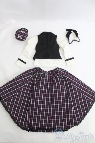 画像2: SD/OF：バックロングスカートセット/1/3　60ｃｍ　BJD　MJD　衣装　ドール用 I-25-07-06-3041-TO-ZI (2)