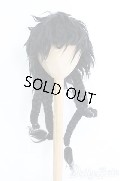 画像1: 9-10inch/ウィッグ/インチ　BJD　MJD　ドール用 I-25-07-06-2047-KD-ZI (1)