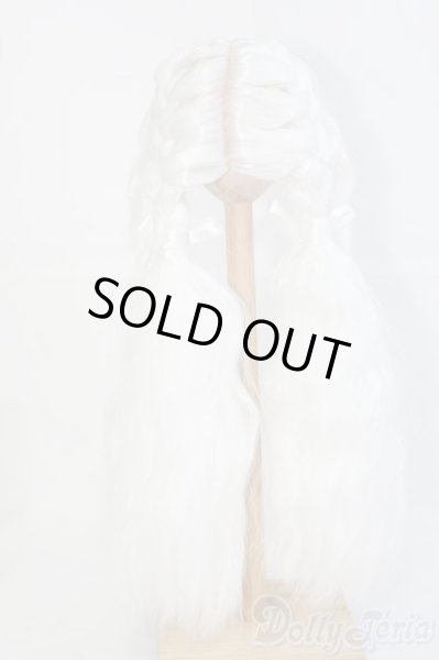 画像2: 9inch/ウィッグ：ドーリーツイン みさんとるーぷ様製/インチ　BJD　MJD　ドール用 I-25-07-06-1057-YB-ZI (2)