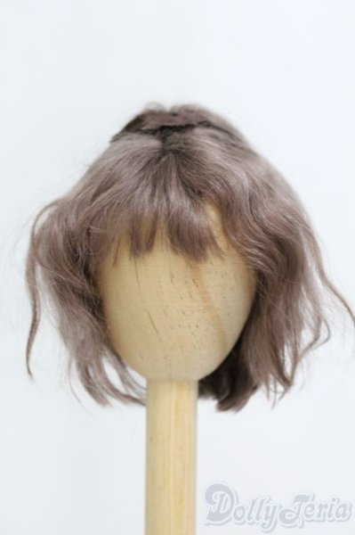画像1: 7-8inch/モヘアウィッグ　Awen製/インチ　BJD　MJD　ドール用 I-25-07-13-1027-KD-ZI (1)