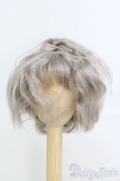 画像1: 7-8inch/モヘアウィッグ　Awen製/インチ　BJD　MJD　ドール用 I-25-07-13-1026-KD-ZI (1)
