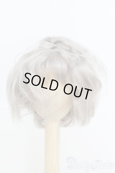 画像1: 7-8inch/モヘアウィッグ　Awen製/インチ　BJD　MJD　ドール用 I-25-07-13-1026-KD-ZI (1)