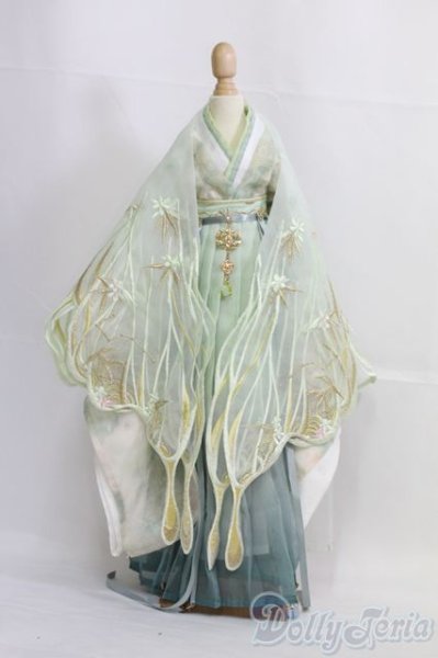 画像1: SD/OF:中華衣装セット/1/3　60ｃｍ　BJD　MJD　衣装　ドール用 I-25-07-13-1021-KD-ZI (1)