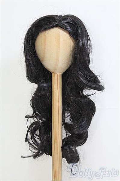 画像1: 9-10inch/ウィッグ　フェミニンカールロング　BJD　MJD　ドール用 I-25-07-27-398-KD-ZI (1)