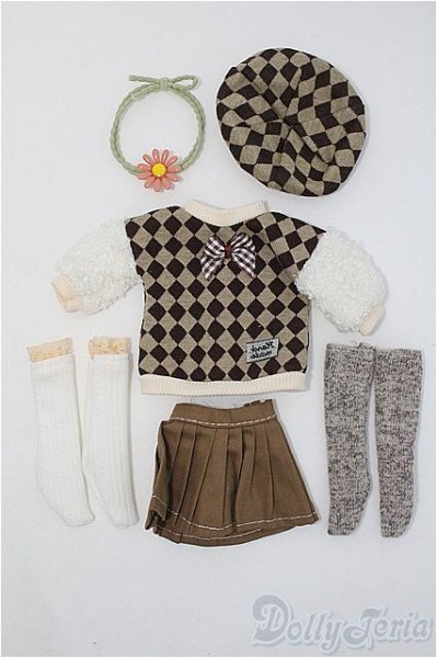 画像1: 幼SD/OF:衣装セット/1/6　30ｃｍ　BJD　MJD　衣装　ドール用 I-25-07-27-077-KD-ZI (1)