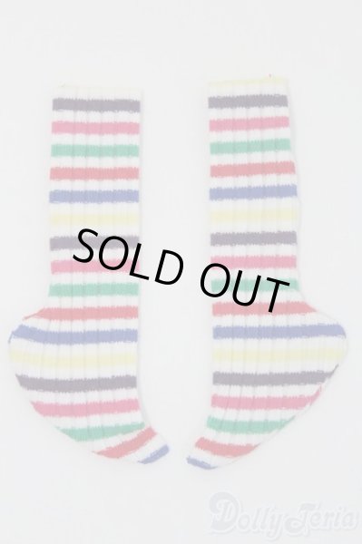 画像1: 幼SD/OF:靴下/1/6　30ｃｍ　BJD　MJD　衣装　ドール用 I-25-07-20-368-KD-ZI (1)