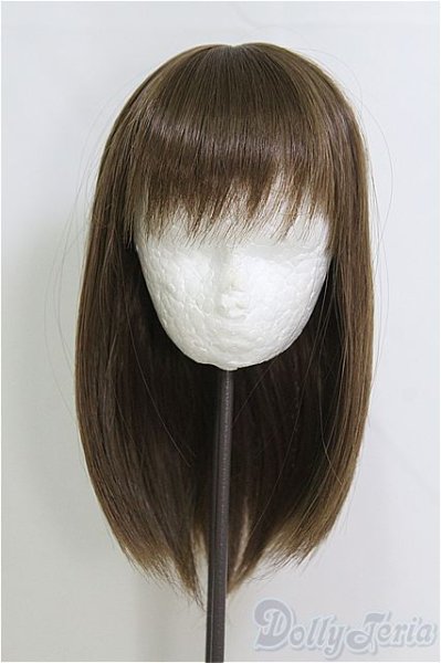 画像1: 8-9inch/ウィッグ：ロンシュカ様　レディセミロング/インチ　BJD　MJD　ドール用 I-25-07-27-109-KD-ZI (1)