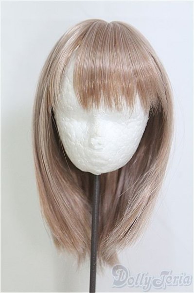 画像1: 8-9inch/ウィッグ：ロンシュカ様　レディセミロング/インチ　BJD　MJD　ドール用 I-25-07-27-108-KD-ZI (1)