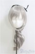 画像1: 8-9inch/ウィッグ：ロンシュカ様　ポニーテール/インチ　BJD　MJD　ドール用 I-25-07-27-104-KD-ZI (1)