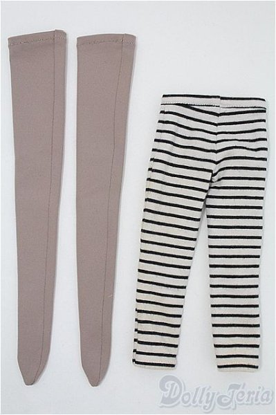 画像2: SDM＆MSD/OF:靴下/1/4　40ｃｍ　BJD　MJD　衣装　ドール用 I-25-07-27-075-SK-ZI (2)