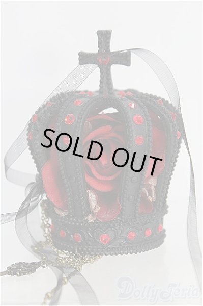 画像1: SD/OF:小物 金針水晶様製 かぼちゃ型クラウン 王冠 I-25-07-27-349-KD-ZI (1)