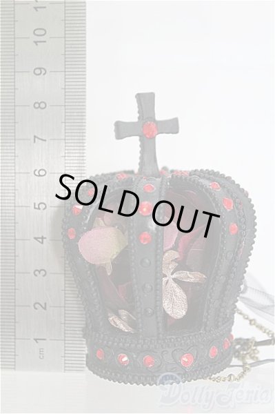 画像2: SD/OF:小物 金針水晶様製 かぼちゃ型クラウン 王冠 I-25-07-27-349-KD-ZI (2)