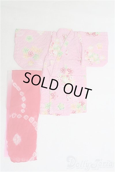 画像1: 幼SD/OF:浴衣セット/1/6　30ｃｍ　BJD　MJD　衣装　ドール用 I-25-08-03-131-KD-ZI (1)