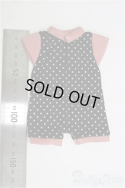 画像2: 幼SD/OF:水玉ロンパース/1/6　30ｃｍ　BJD　MJD　衣装　ドール用 I-25-08-03-143-KD-ZI (2)