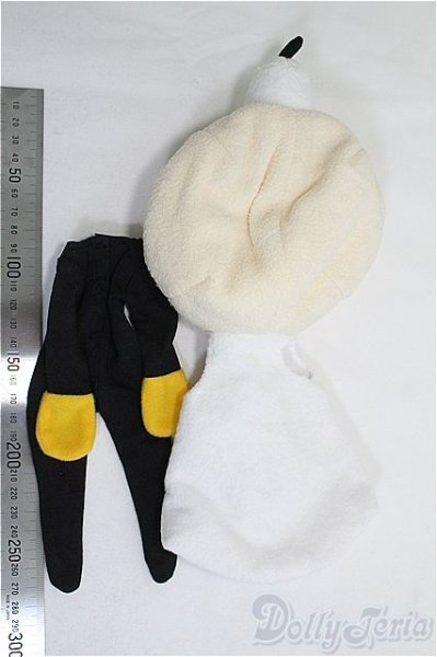 画像2: 幼SD/OF:VOLKS製衣装セット　京都タワーたわわちゃん/1/6　30ｃｍ　BJD　MJD　衣装　ドール用 I-25-08-03-132-KD-ZI (2)