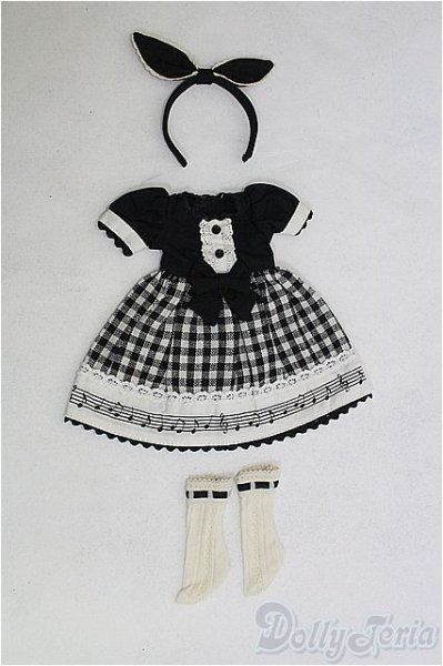 画像1: 幼SD/OF:ワンピース/1/6　30ｃｍ　BJD　MJD　衣装　ドール用 I-25-08-03-121-KD-ZI (1)