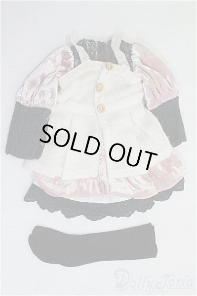 画像1: SDM＆MSD/OF:ワンピース　ベロア/1/4　40ｃｍ　BJD　MJD　衣装　ドール用 I-25-08-03-120-KD-ZI (1)