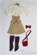 画像1: 幼SD/OF:スイートレトロワンピースセット　VOLKS/1/6　30ｃｍ　BJD　MJD　衣装　ドール用 I-25-08-03-097-KD-ZI (1)