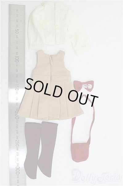 画像2: 幼SD/OF:スイートレトロワンピースセット　VOLKS/1/6　30ｃｍ　BJD　MJD　衣装　ドール用 I-25-08-03-097-KD-ZI (2)