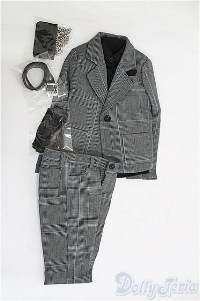 画像1: SDGrB＆SD13男の子/OF:スーツセット/1/3　65ｃｍ　BJD　MJD　衣装　ドール用 I-25-08-03-087-KD-ZI (1)