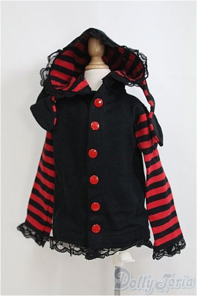 画像1: SDGrB＆SD13男の子/OF:パーカー　うさみみ/1/3　65ｃｍ　BJD　MJD　衣装　ドール用 I-25-08-03-053-KD-ZI (1)