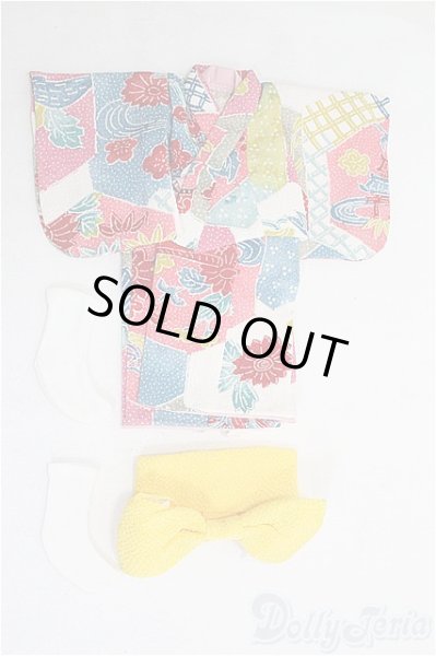 画像1: 幼SD/OF:着物セット/1/6　30ｃｍ　BJD　MJD　衣装　ドール用 I-25-08-03-093-KD-ZI (1)