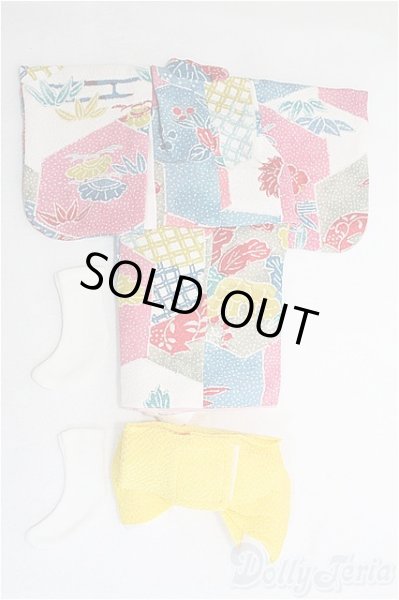 画像2: 幼SD/OF:着物セット/1/6　30ｃｍ　BJD　MJD　衣装　ドール用 I-25-08-03-093-KD-ZI (2)