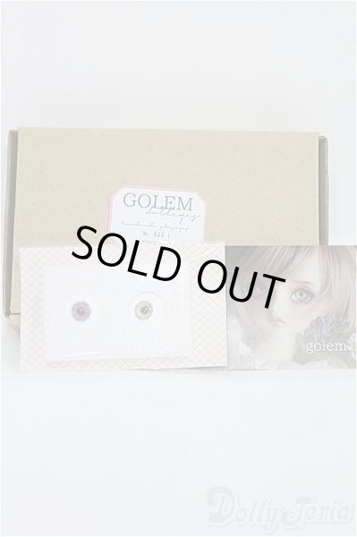 画像2: 17.9mm×17.3mm/GOLEM様製グラスアイ/ドール用　アイ I-25-08-03-218-KD-ZI (2)