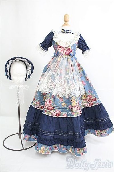 画像1: SD/OF:ドレス　Lacrimosa様製/1/3　60ｃｍ　BJD　MJD　衣装　ドール用 I-25-08-03-213-KD-ZI (1)