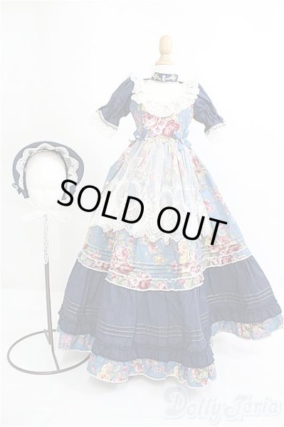 画像1: SD/OF:ドレス　Lacrimosa様製/1/3　60ｃｍ　BJD　MJD　衣装　ドール用 I-25-08-03-213-KD-ZI (1)